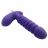 Фиолетовый анальный вибростимулятор Anal Pleasure #188011