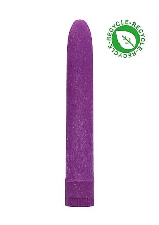 Экологичный вибромассажер Natural Pleasure фиолетовый