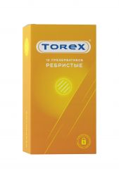 Ребристые презервативы TOREX №12