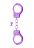 Металлические  наручники Metal Handcuffs Purple