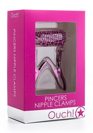 Зажимы для сосков Pincers Nipple Clamps Pink