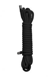Веревка для бондажа Japanese Rope Black 5 метров