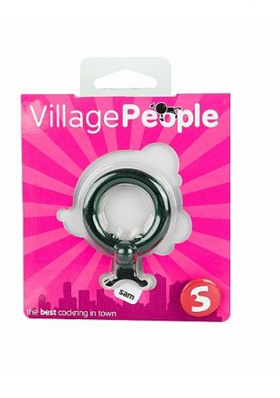 Эрекционное кольцо Village People Sam Black