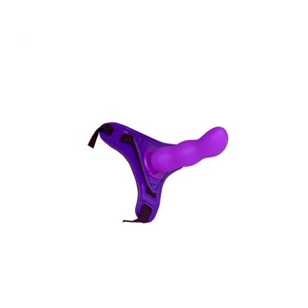 Страпон Strap-on Curved Dong Purple