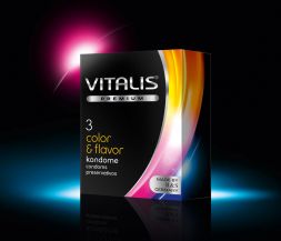 Презервативы VITALIS Premium Color &amp; flavor №3