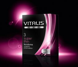 Презервативы VITALIS Premium Super thin №3