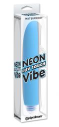 Голубой вибратор Neon Luv Touch Vibe