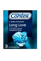 Презерватив Contex Long Love №3