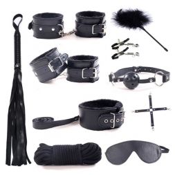 Черный секс-набор для бондажа Onjoy BDSM Starter Kit