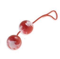 Вагинальные шарики Oscilating Duoballs Red