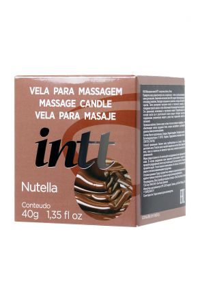 Массажная свеча INTT Nutella с ароматом нутеллы