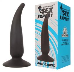 Анальная пробка Sex Expert с зауженным кончиком