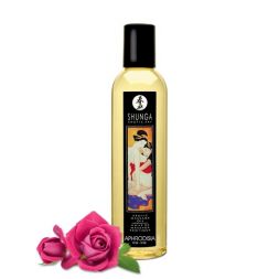 Массажное масло Shunga с ароматом розы